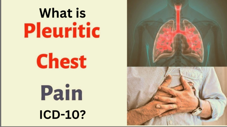What is Pleuritic Chest Pain ICD-10?