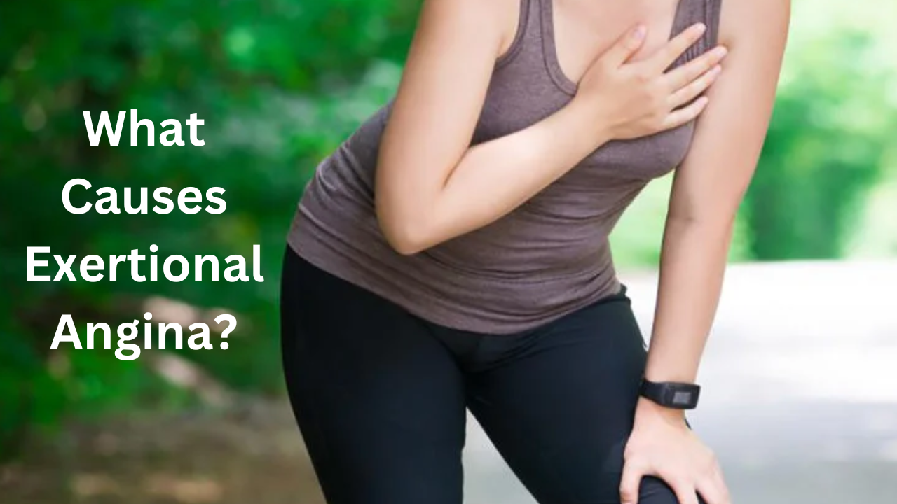 exertional angina pectoris