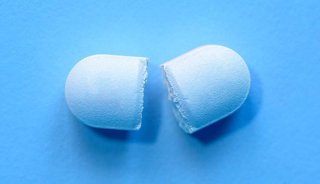 entresto cut in half